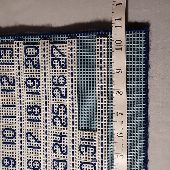 Latch Kit Calendar Using Rug Hooking Mesh Months Days - Picture 2 of 8